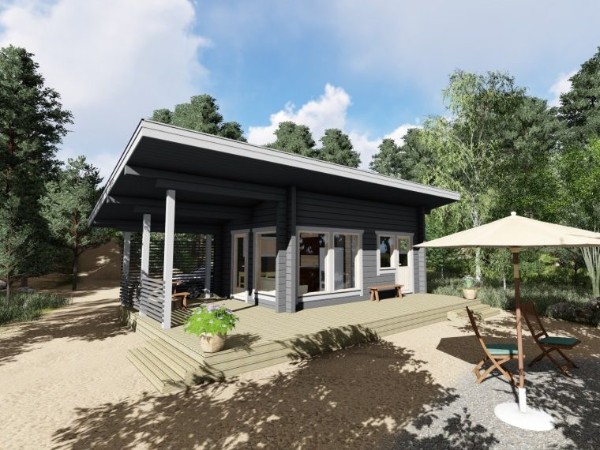 Баня из бруса 6 на 4 м
